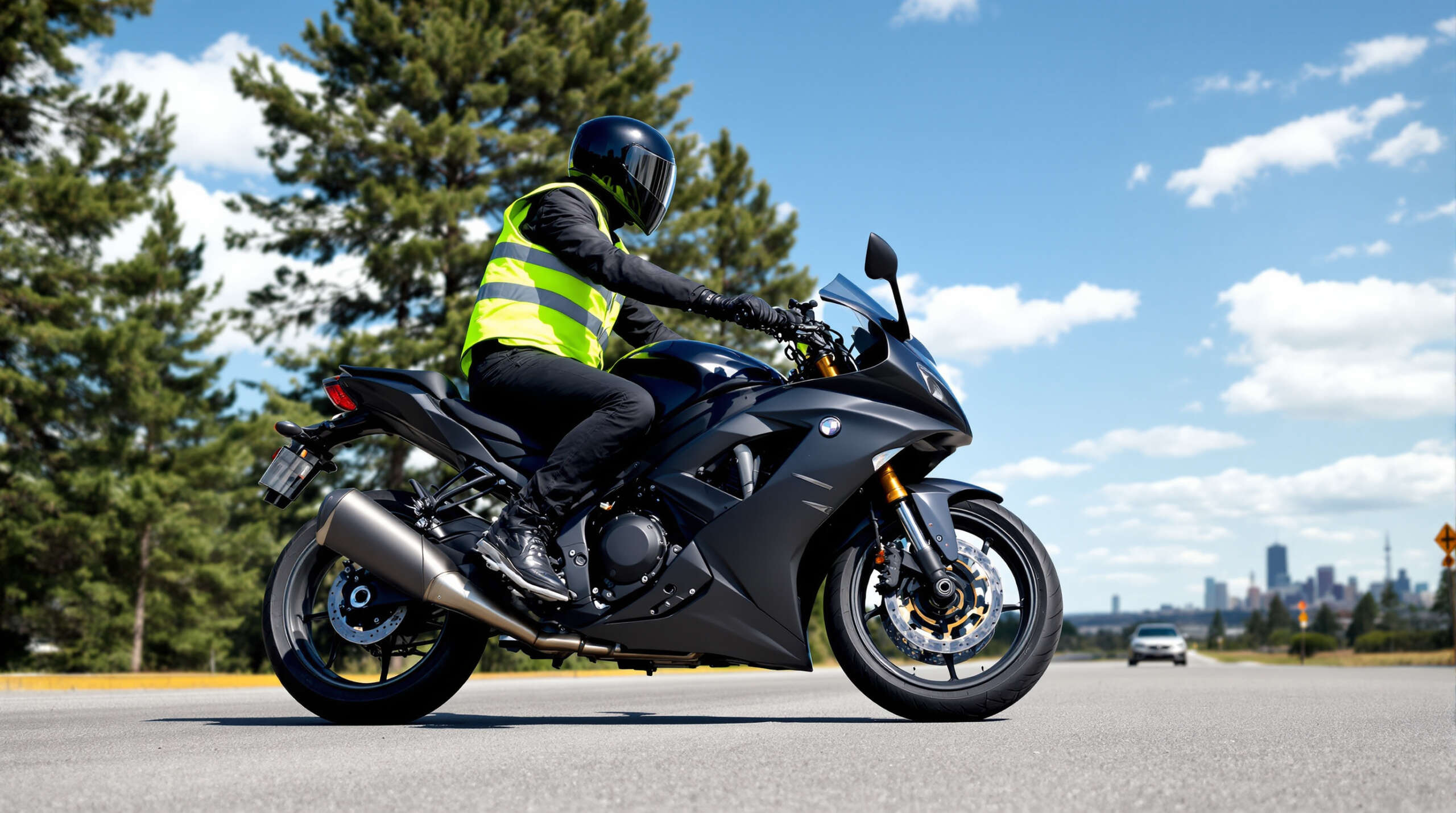 découvrez si le port ou la possession du gilet jaune est obligatoire pour les motards, et les règles en vigueur pour votre sécurité sur la route.