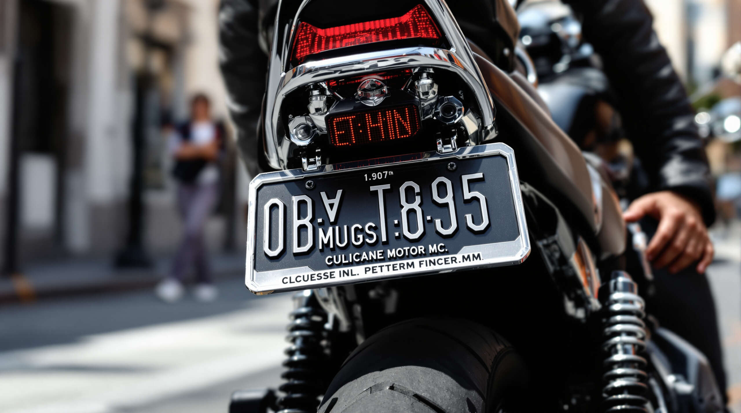 découvrez les dimensions légales des plaques d'immatriculation moto et les amendes en cas de non-respect. restez informé pour éviter les sanctions.