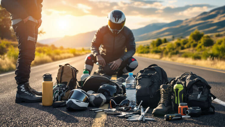 découvrez tout l'équipement essentiel à emporter pour un road trip à moto en été, alliant confort, sécurité et praticité pour une aventure réussie sur les routes.