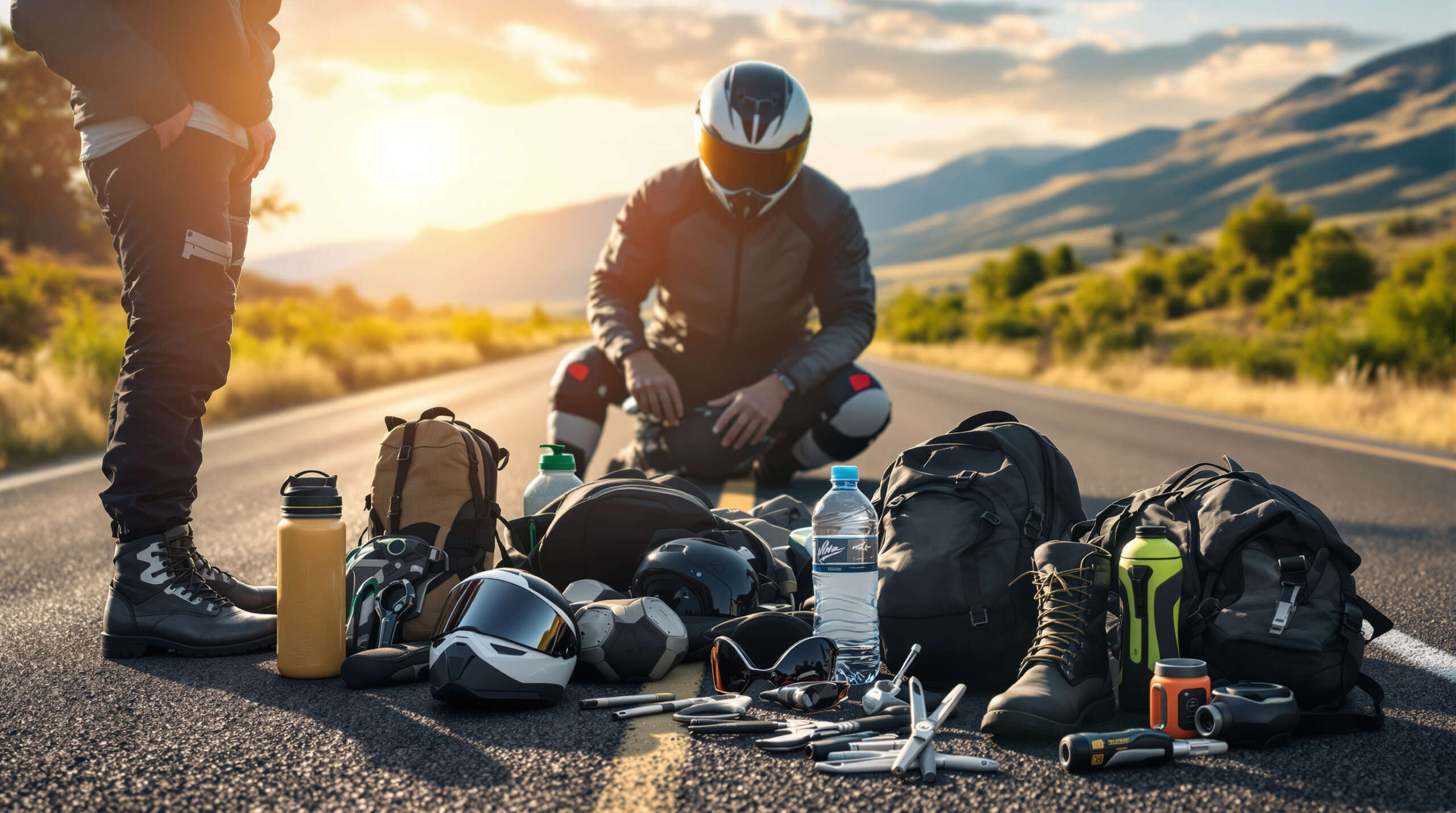 découvrez tout l'équipement essentiel à emporter pour un road trip à moto en été, alliant confort, sécurité et praticité pour une aventure réussie sur les routes.