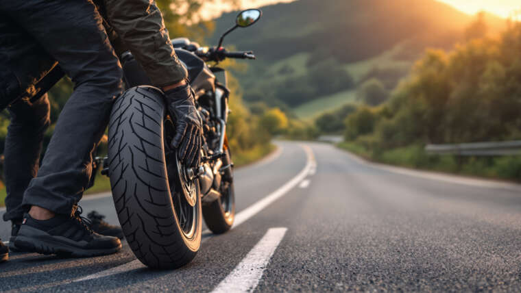 découvrez comment choisir la pression de pneus idéale pour votre moto sur route afin d'assurer sécurité, performance et longévité de vos pneus.